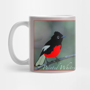 Painted Whitestart Mug